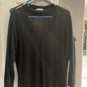 Black sweater